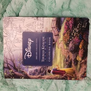 Disney Dreams Thomas Kinkade coloring book 63 scenes to color
